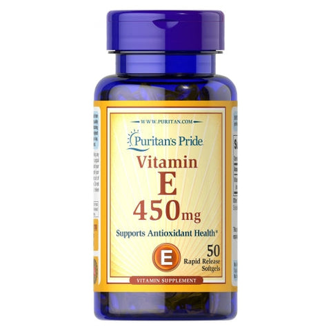 Puritan's Pride, Vitamin E 450 mg, 50 Softgels Puritan's Pride