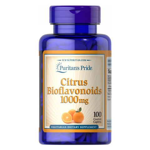 Puritan's Pride, Citrus Bioflavonoids, 1000 mg, 100 Caplets Puritan's Pride