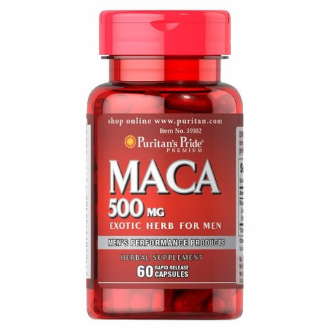 Puritan's Pride, Maca, 500 mg, 60 Rapid Release Capsules Puritan's Pride