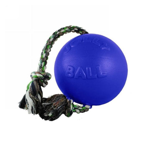 Jolly Pets, Jolly Romp-N-Roll Dog Toy 6" Blue, 1 Count Jolly Pets