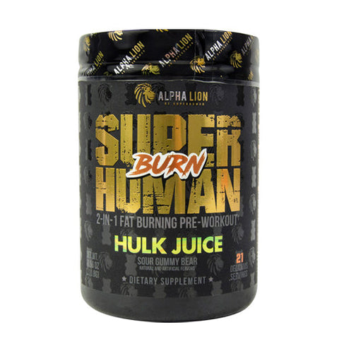 Alpha Lion, Superhuman Burn, Hulk Juice 21 Servings Alpha Lion