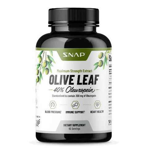 Snap Supplements, Olive Leaf, 60 Caps Snap Supplements