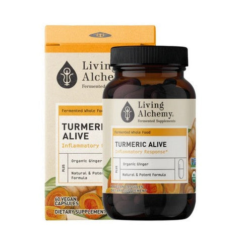 Living Alchemy, Turmeric Inflammatory Response, 60 Caps Living Alchemy