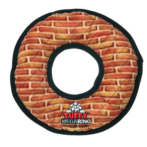 Tuffy, Tuffy Mega Ring Brick, 1 Each Tuffy