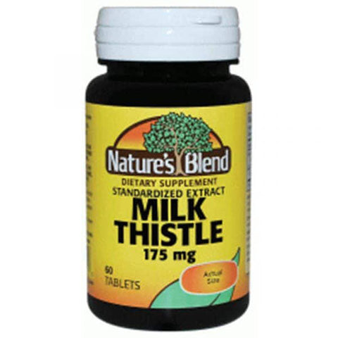 Nature's Blend, Milk Thistle Extract, 175 mg, 60 Tabs Nature's Blend