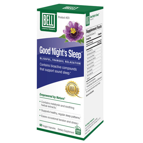 Bell Lifestyle, Good Night's Sleep, 60 Caps Bell Lifestyle