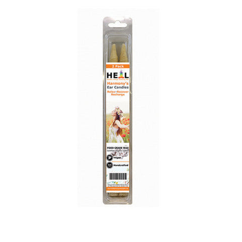 Small Unscented Ear Candles 2 Count by Harmony
