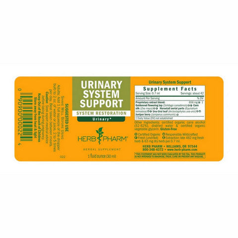 Herb Pharm, Urinary System Support, 1 oz Herb Pharm