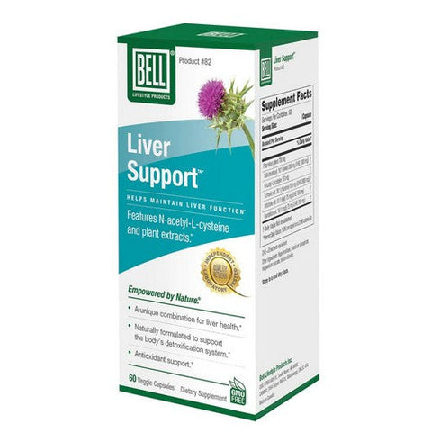 Bell Lifestyle, Liver Support, 60 Caps