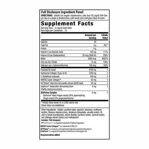 Irwin Naturals, Type I, Ii & Iii Collagen Peptides + Astaxanthin, 60 Softgels Irwin Naturals