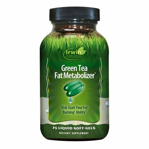 Green Tea Fat Metabolizer 75 Softgels by Irwin Naturals