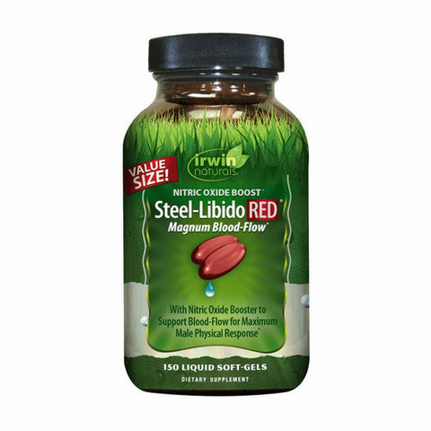 Irwin Naturals, Steel-Libido Red Magnum Blood-Flow, 150 Softgels Irwin Naturals