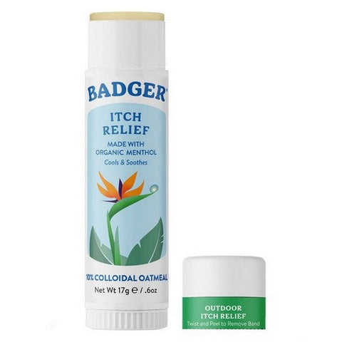 Badger Balm, Outdoor Itch Relief Stick, .6 Oz Badger Balm