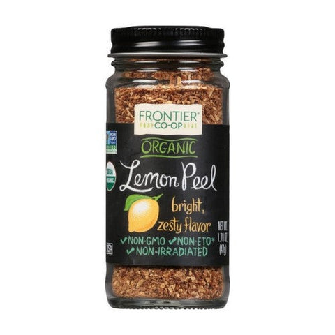 Frontier Coop, Organic Lemon Peel Granules, 1.70 Oz Frontier Coop