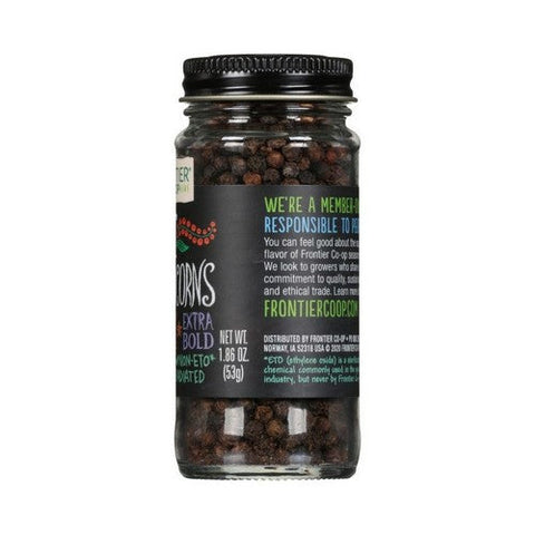 Frontier Coop, Black Peppercorns, 1.86 Oz Frontier Coop