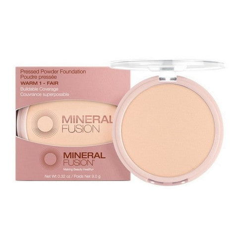 Mineral Fusion, Warm 1 Fair Pressed Powder Foundation, 0.32 Oz Mineral Fusion