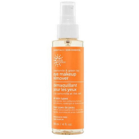 Earth Science, Chamomile And Green Tea Eye Makeup Remover, 4 Oz Earth Science