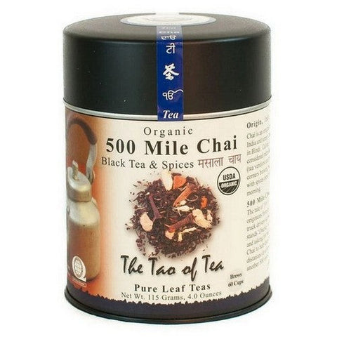 The Tao Of Tea, 500 Mile Chai Loose Leaf Tin, 4 Oz The Tao Of Tea