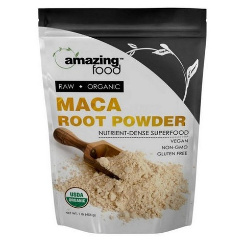 Amazing Foods Organic Maca Powder 16 Oz by Amazing Nutrition
