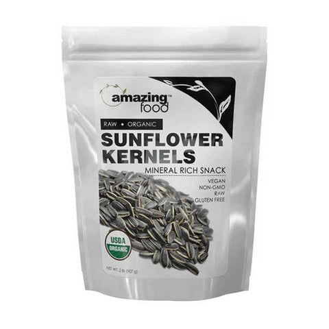 Amazing Nutrition, Amazing Foods Organic Sunflower Kernels, 2 Lbs Amazing Nutrition