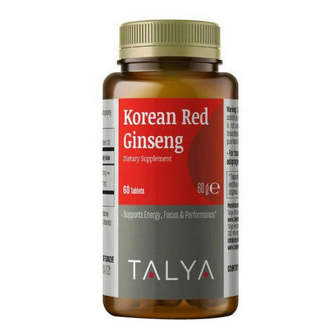 Talya, Korean Red Ginseng, 60 Tabs Talya