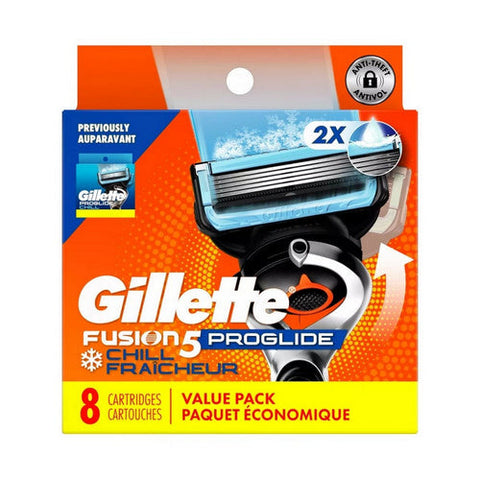 Gillette, Fusion Proshield Cartridges Chill, 8 Each Gillette