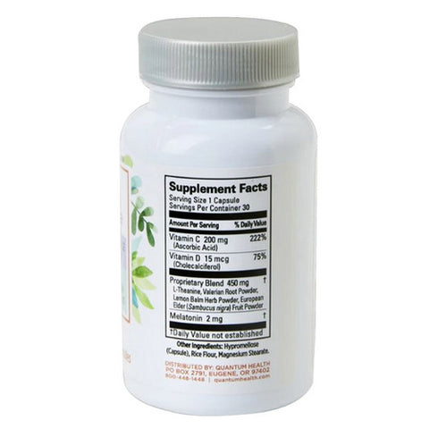 Quantum Health, Sleep Melatonin, 2 Mg, 30 Caps Quantum Health