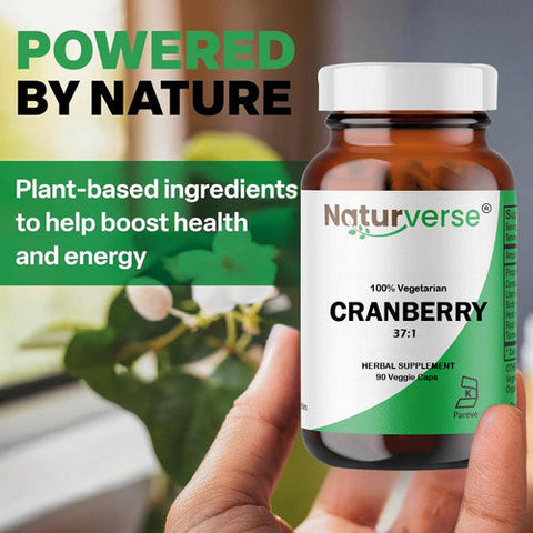 Naturverse, Cranberry Powder Capsules, 90 VegCaps Naturverse
