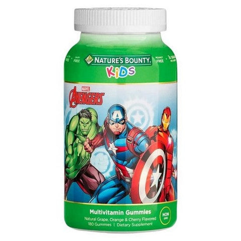 Nature's Bounty, Marvel Avengers Kids Gummy Multivitamin, 180 Count Nature's Bounty