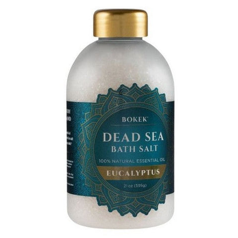 Bokek, Eucalyptus Scented Dead Sea Bath Salts, 21 Oz Bokek