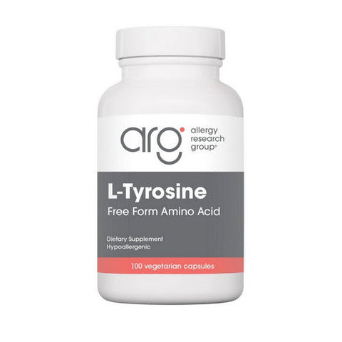 Nutricology/ Allergy Research Group, L-Tyrosine, 500 mg, 100 Veg Caps
