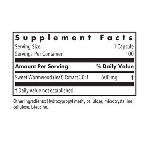 Nutricology/ Allergy Research Group, Artemisia Healthy Joint Function, 100 Veg Caps