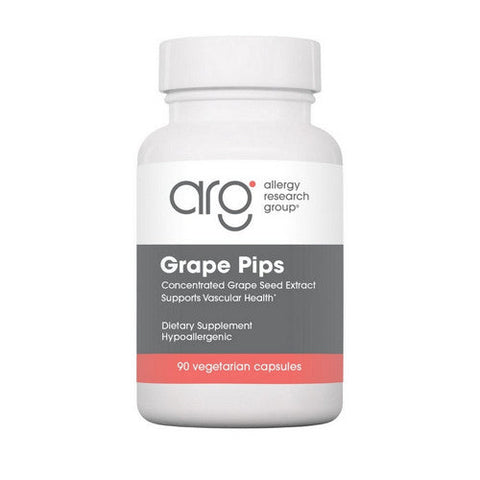 Nutricology/ Allergy Research Group, Grape Pips Proanthocyanidins, 90 Veg Caps