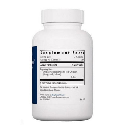 Nutricology/ Allergy Research Group, MicroChitosan Chitosan Oligosaccharide, 60 Veg Caps Nutricology/ Allergy Research Group