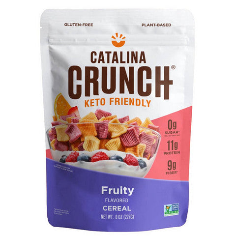 Catalina Crunch, Keto Friendly Fruity Cereal, 8 Oz(Case Of 6) Catalina Crunch
