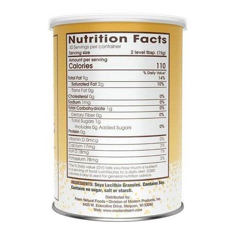 Fearn Natural Foods, Lecithin Granules, 16 Oz Fearn Natural Foods