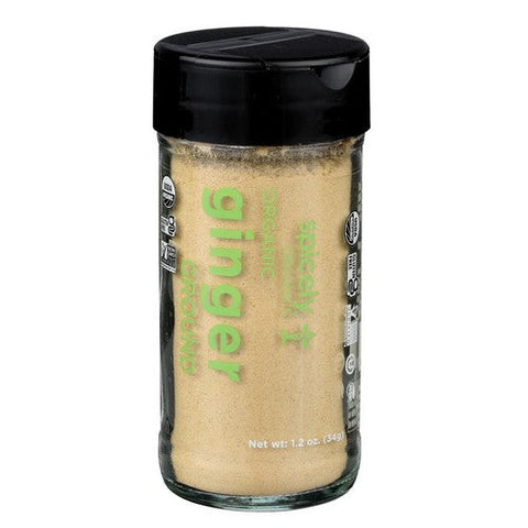 Spicely Organics, Organic Ginger Ground, 1.2 Oz (Case Of 3) Spicely Organics