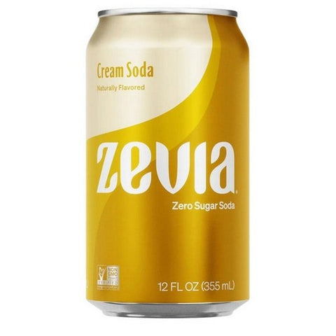 Zevia, Cola Cream Soda Zero Calorie, 12 Oz (Case Of 12) Zevia