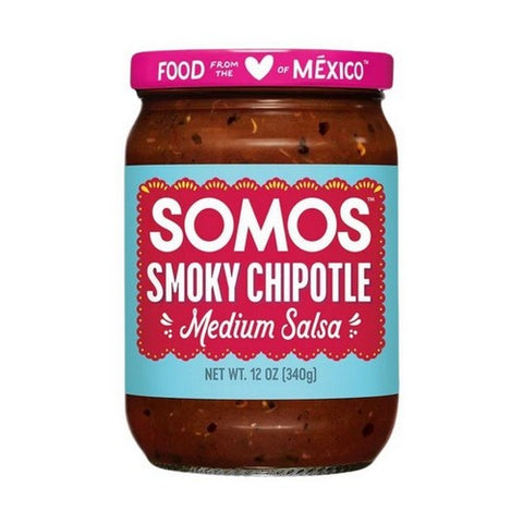 Somos, Smoky Chipotle Red Salsa, 12 Oz (Case Of 6) Somos