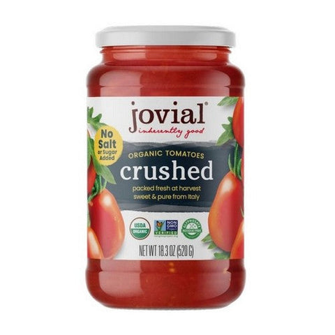 Jovial, Organic Crushed Tomatoes, 18.3 Oz(Case Of 6) Jovial