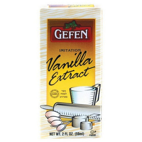 Gefen, Imitation Vanilla Extract, 2 Oz(Case Of 12) Gefen