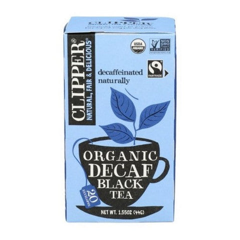 Clipper, Organic Decaf Black Tea, 1.41 Oz (Case Of 6) Clipper
