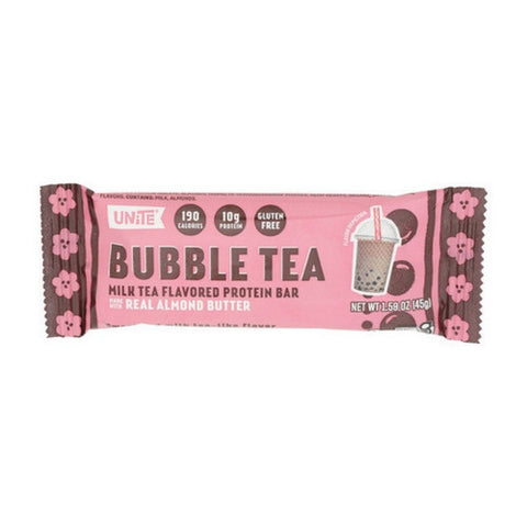 Protein Bar Bubble Tea 1.59 Oz (Case Of 12) by Unite