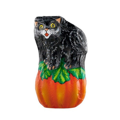 Thompson, Chocolate Cat On A Pumpkin Flat, 1.5 Oz(Case Of 24)
