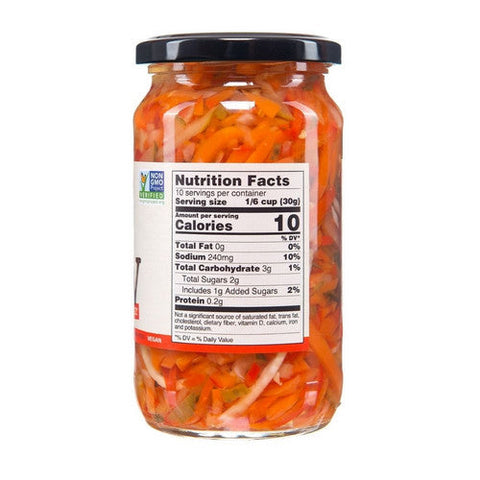 Pickerfresh, Pickled Veggie Slaw, 16 Oz(Case Of 6) Pickerfresh