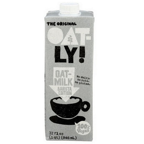 Oatly, Original Barista Edition Oat Milk, 32 Oz(Case Of 6) Oatly