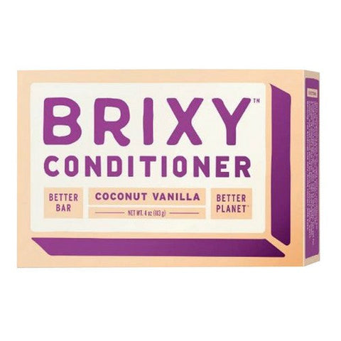 Brixy, Conditioner Bar Coconut Vanilla, 4 Oz Brixy