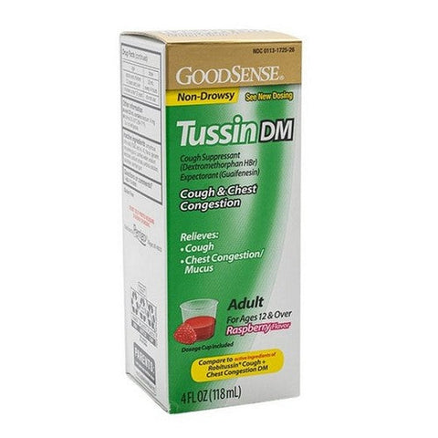 Perrigo Direct, Tussin DM Cough And Chest Congestion, 118 mL Perrigo Direct