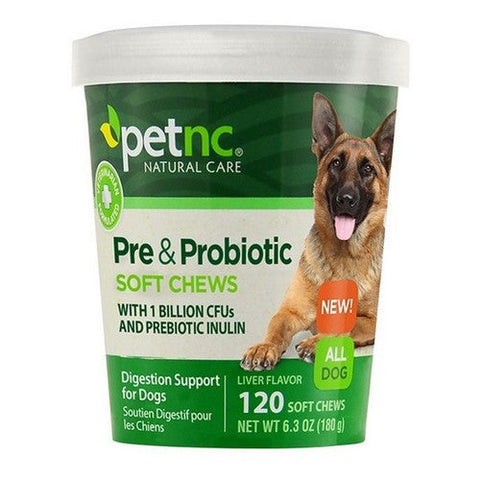 21st Century, Pre And Probiotic Dog, 120 Tabs