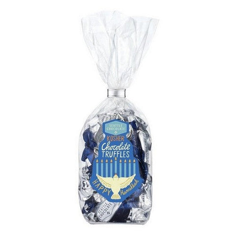 Seattle Chocolate Co., Oy To The World Hannukah Truffle Gift Bag, 5 Oz Seattle Chocolate Co.